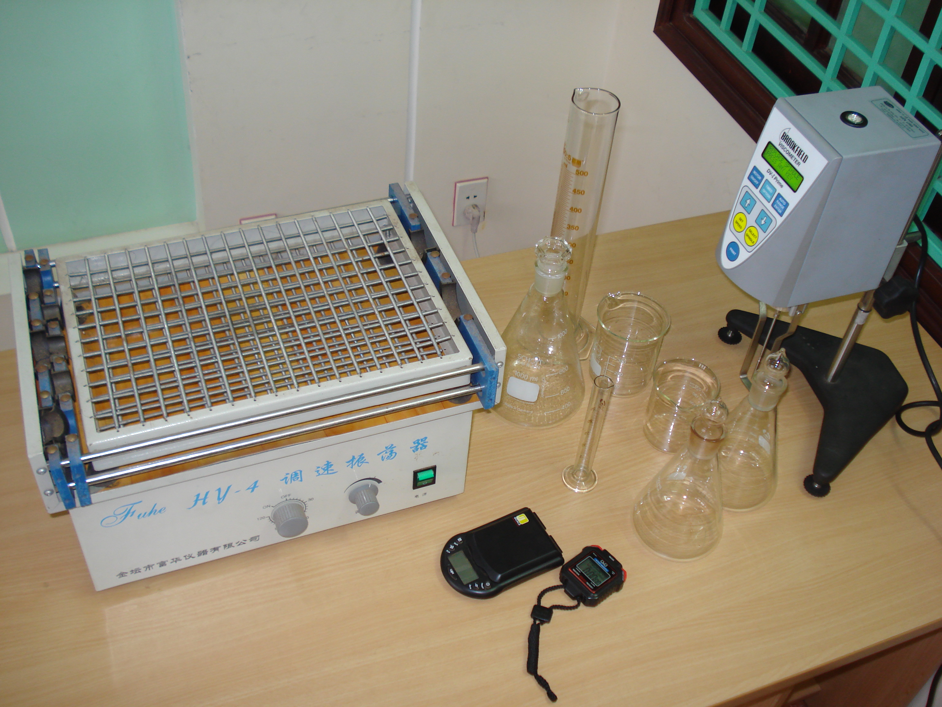 Minh Nam in-house quality control laboratory testing joss powder